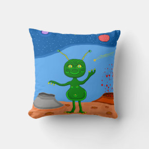 Jolly die Niedliche Alien Kissen