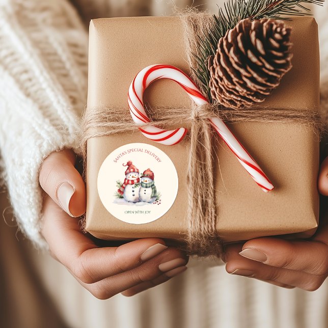 Jolly Festive Christmas Stickers | Holiday Labels (Von Creator hochgeladen)