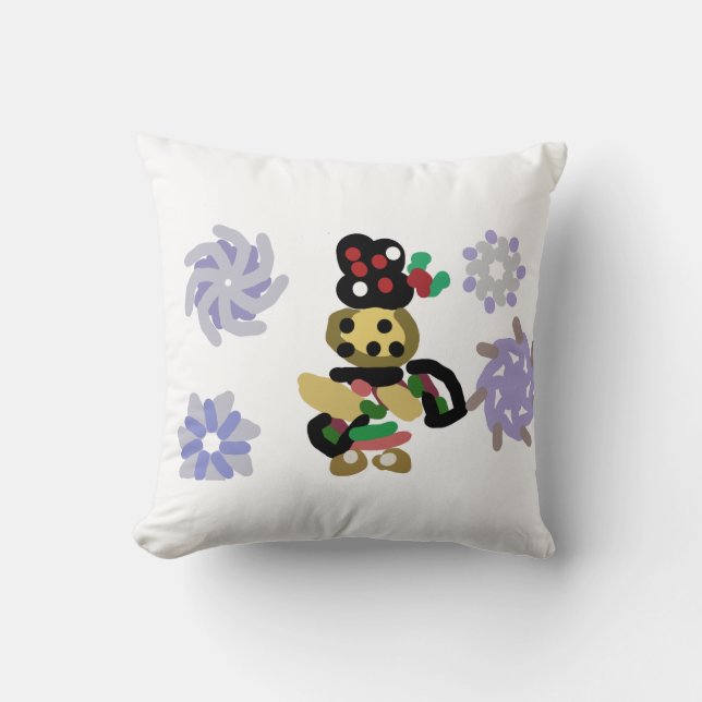 Jolly Gingerbread Kissen (Vorderseite)