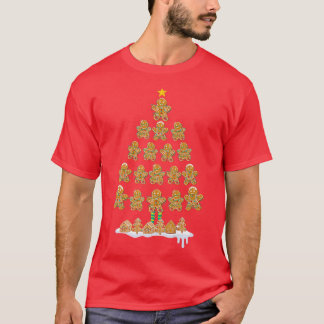 Jolly Gingerbread Weihnachtsbaum Funny Gingerbread T-Shirt