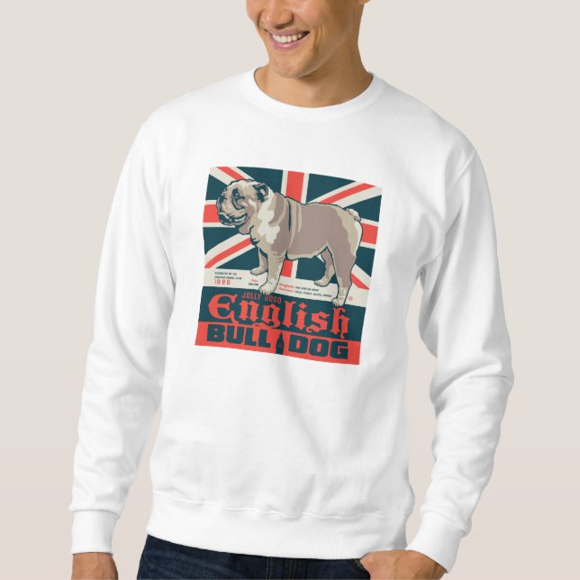 Jolly Good English Bulldog Sweatshirt (Vorderseite)