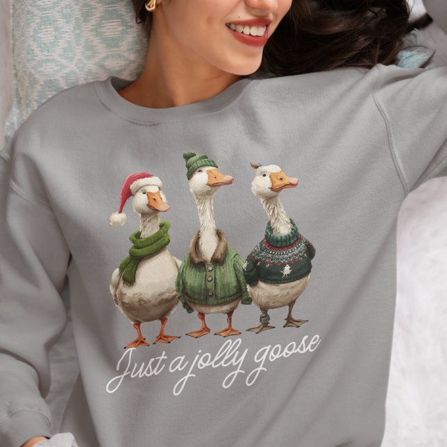 Jolly Goose Christmas Sweatshirt (Von Creator hochgeladen)