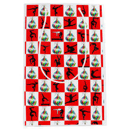 JOLLY GYMNASTICS CHRISTMAS DESIGN MITTLERE GESCHENKTÜTE