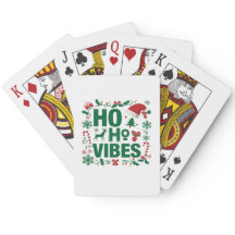 Jolly Ho Ho Ho Weihnachtsspielkarten Deck
