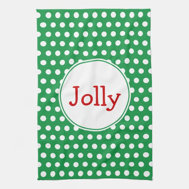 Jolly Holiday Kitchtuch Geschirrtuch (Vertikal)