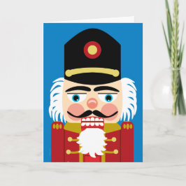 Jolly Holiday Niedlich Fun Vintag Nutcracker Feiertagskarte