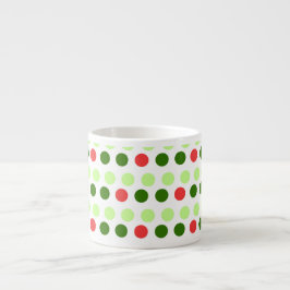 Jolly Holiday Polka Dots Espressotasse