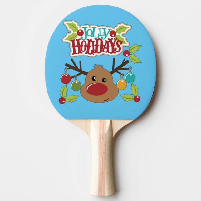 Jolly Holidays Tischtennis Schläger (Vorderseite)