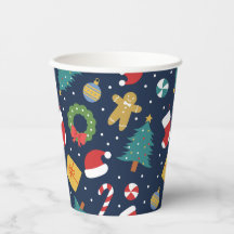 Jolly Jumble Holiday Paper Cup