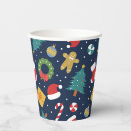 Jolly Jumble Holiday Paper Cup Pappbecher