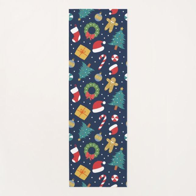 Jolly Jumble Holiday Yoga Mat Yogamatte (Vorderseite)