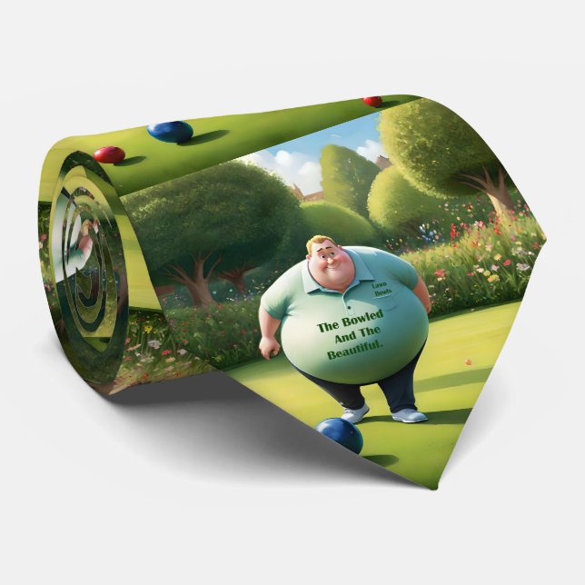 Jolly Lawn Bowler Man, Krawatte (Gerollt)