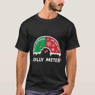 Jolly Meter Bah Humbug zu Ho Ho Ho Anti Weihnachte T-Shirt