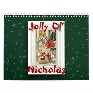 Jolly Ol'St Nicholas Weihnachten Das ganze Jahr Kalender