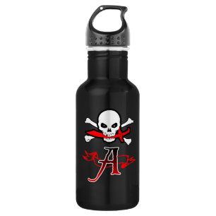 Jolly Roger Ein Monogramm Anfangsbuchstabe Trinkflasche