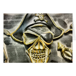 Jolly Roger Pirate Treasure Chest