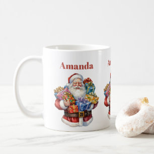 Jolly Santa Claus Classic Christmas Kaffeetasse