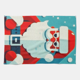 jolly Santa Claus Geschirrtuch