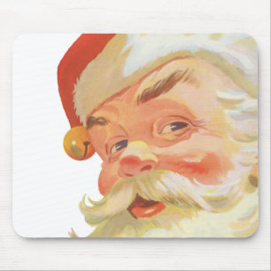 Jolly Santa Claus mit einem Geheimnis, Weihnachtsf Mousepad