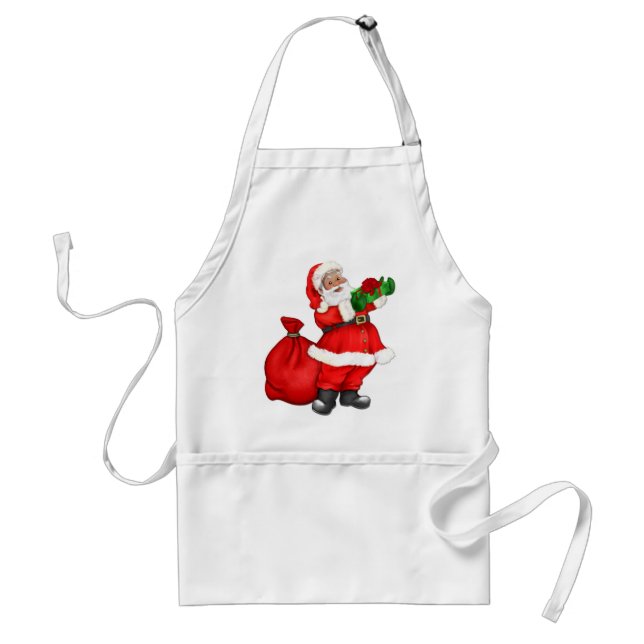 Jolly Santa Claus Schürze (Vorne)