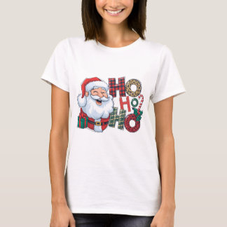 Jolly Santa Ho Ho Ho T-Shirt