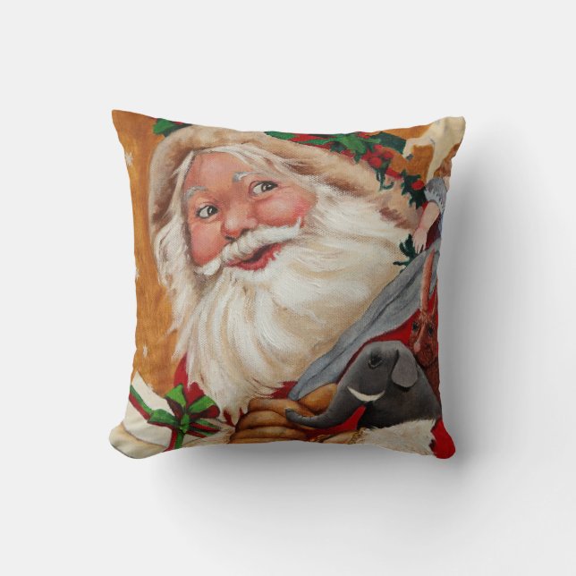 Jolly Santa Pillow Kissen (Vorderseite)