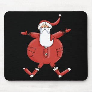 Jolly Santa T - Shirt und Geschenke Mousepad