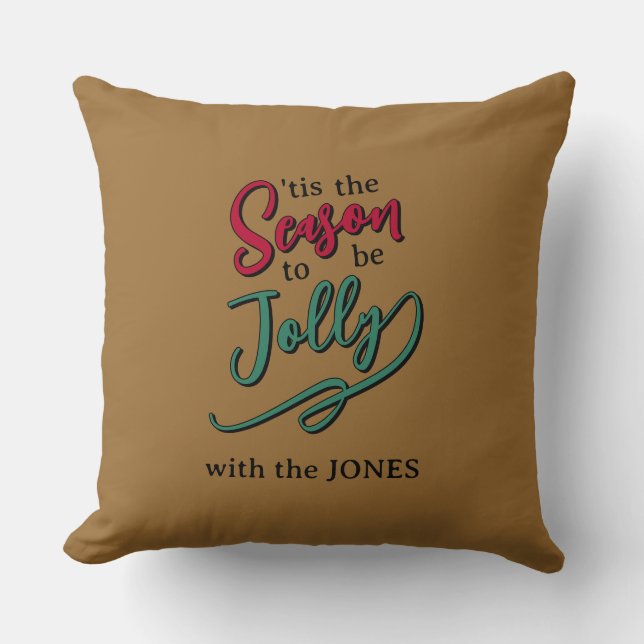 Jolly Season Throw pillow Kissen (Vorderseite)