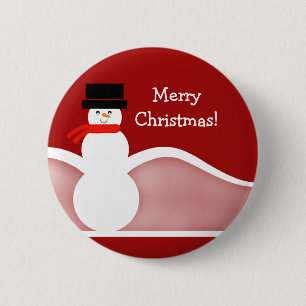 Jolly Snowman Anpassbare Taste Button