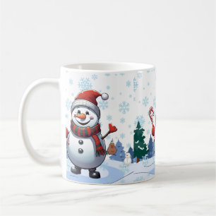 Jolly Snowman Kaffeetasse