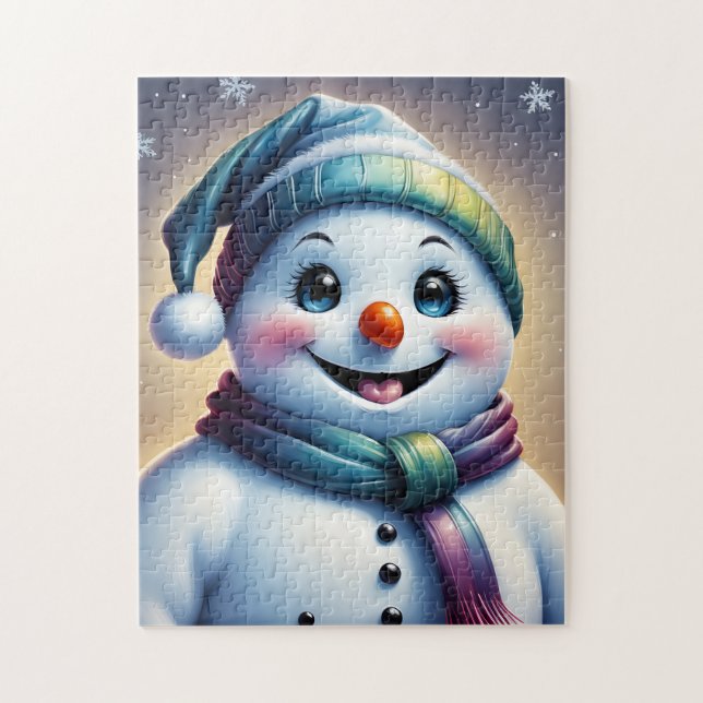 Jolly Snowman Puzzle (Vertikal)
