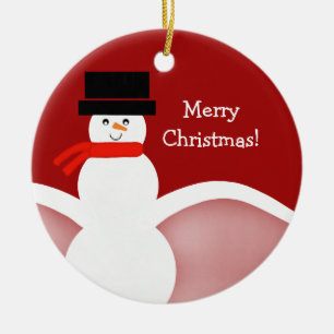 Jolly Snowman Weihnachtsschmuck