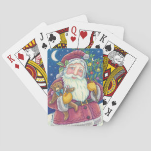 JOLLY ST. NICK Weihnachts DECK BICYCLE POKER CARDS Spielkarten