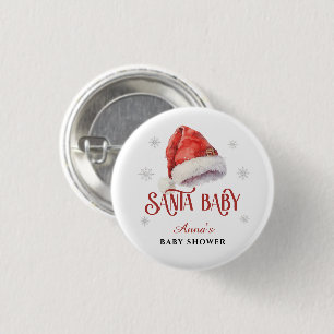 Jolly Weihnachtsmannmütze Baby Showgast Sake Gesch Button