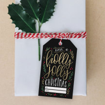 Jolly wünscht EDITABLE FARBEN Weihnachtsgeschenke 