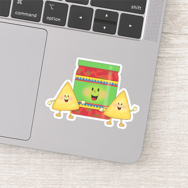 JollyKins Chips und Salsa Aufkleber (Detail)