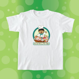 JollyKins Donut Worry Be Jolly (Green) T - Shirt