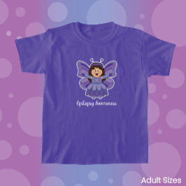 JollyKins Epilepsie-Bewusstsein Erwachsene T-Shirt