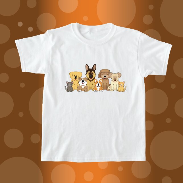 JollyKins Hunde und Katzen T-Shirt (Von Creator hochgeladen)