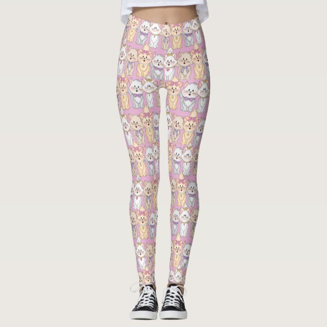 JollyKins Kätzchen Leggings (Vorderseite)