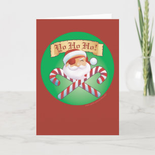 JollySanta_card Feiertagskarte
