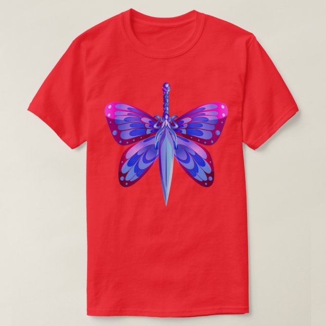 Jolyne Cujoh Jojox27s Butterfly Anime T-Shirt (Design vorne)