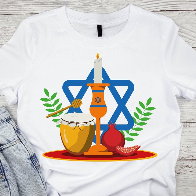 Jom-Kippur-Elemente T-Shirt (Von Creator hochgeladen)