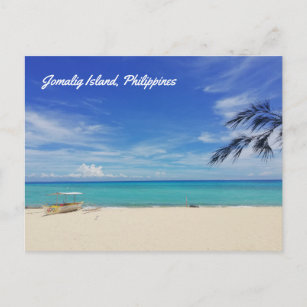 Jomalig Island Beach, Philippinen Postkarte