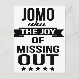 JOMO - Die Freude an vermissten Einladungskarten