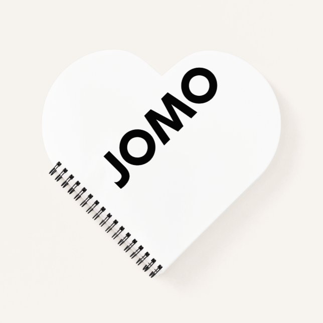 Jomo Notizbuch (Vorderseite)