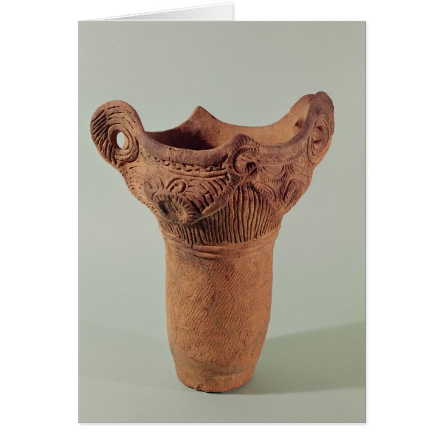 Jomon Vase von der Kanto Provinz (Vorne)