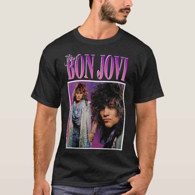 Jon Bon Jovi Classic T-Shirt (Vorderseite)