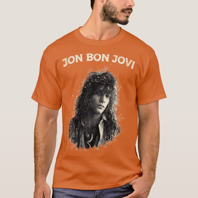 Jon Bon Jovi T-Shirt (Vorderseite)