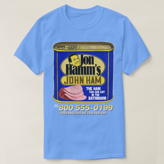 Jon Hamms John Ham T-Shirt (Design vorne)
